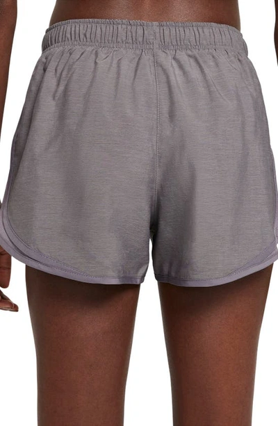 Shop Nike Dri-fit Tempo Running Shorts In Gunsmoke/gunsmoke/wolf Gry