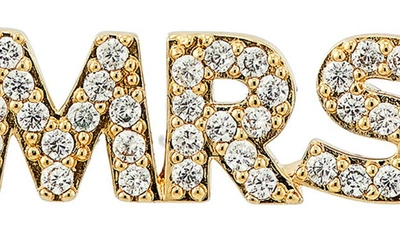 Nadri Mrs Pavé Pendant Necklace In Gold