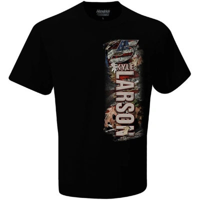 Shop Hendrick Motorsports Team Collection Black Kyle Larson Patriotic T-shirt
