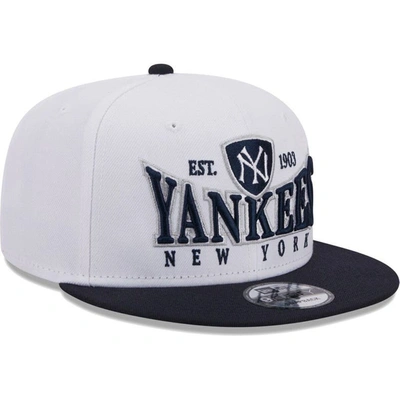 9FIFTY New Era New York Yankees Navy Logo Cap