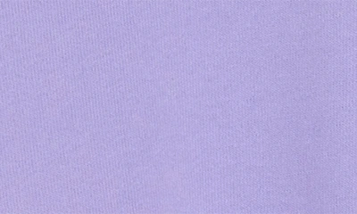 Shop Bella+canvas Solid Crop Hoodie In Dark Lavender