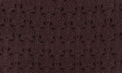 Shop Vince Crochet Wool & Cashmere Camisole In Plum Wine