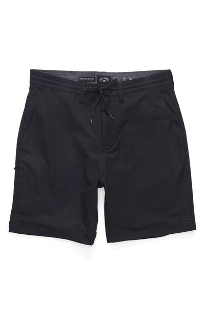 Shop Billabong Surftrek Plus Swim Shorts In Black