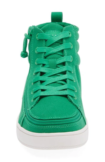 Shop Billy Footwear Cs High Top Sneaker In Green/ White