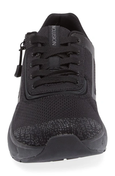 Shop Billy Footwear Inclusion Too Sneaker In Black To The Floor