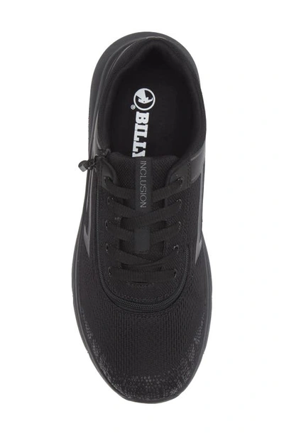 Shop Billy Footwear Inclusion Too Sneaker In Black To The Floor
