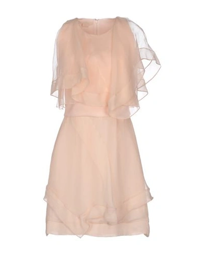 Antonio Berardi Short Dress In Light Pink