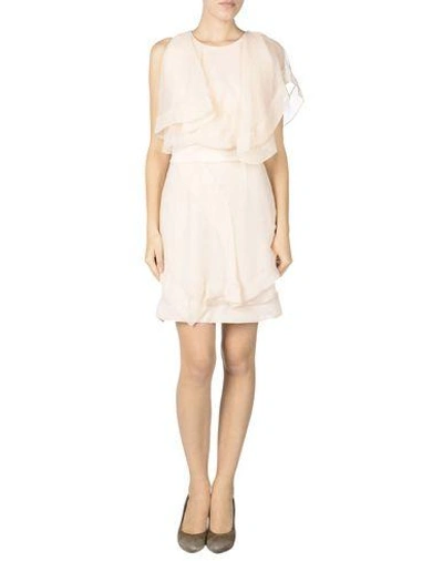 Shop Antonio Berardi Short Dress In Light Pink