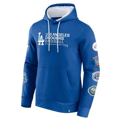 Men's Fanatics Branded Royal Los Angeles Dodgers Extra Innings Pullover Hoodie