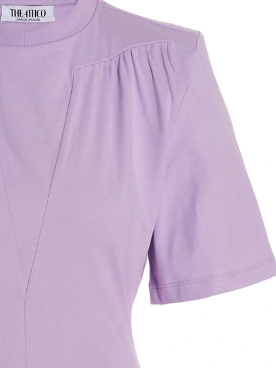 Shop Attico 'jewel' T-shirt In Purple