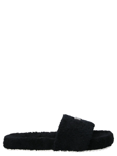 Shop Dolce & Gabbana 'new Saint Barth' Slides In Black