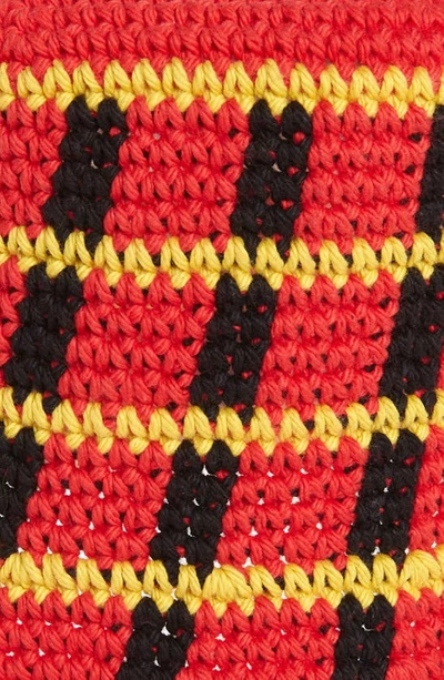 Shop Memorial Day Plaid Crochet Bucket Hat In Racer