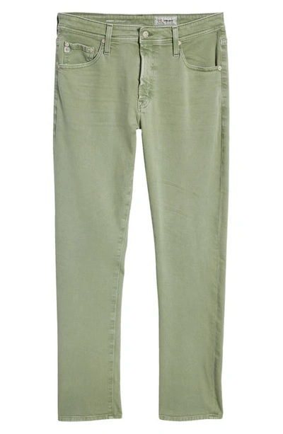 Shop Ag Everett Slim Straight Leg Jeans In 7 Years Sulfur Spring Leaf