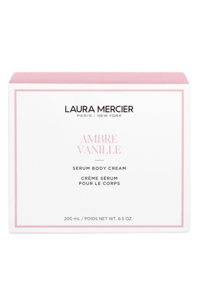 Shop Laura Mercier Serum Body Cream In Ambre Vanille