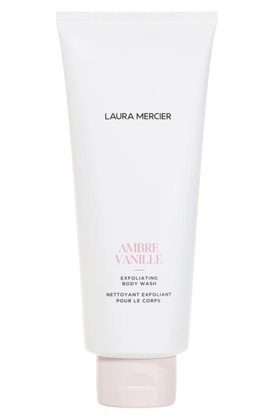 Shop Laura Mercier Exfoliating Body Wash In Ambre Vanille