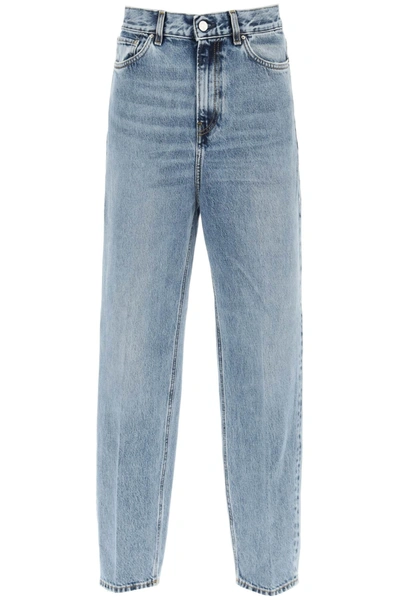 Shop Totême Organic Denim Tapered Jeans