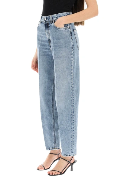 Shop Totême Organic Denim Tapered Jeans
