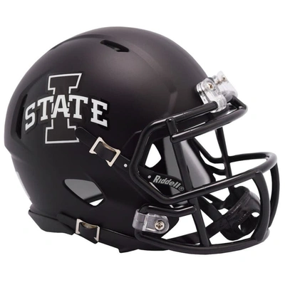 Shop Riddell Iowa State Cyclones Satin Black Revolution Speed Mini Football Helmet