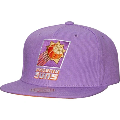 Shop Mitchell & Ness Purple Phoenix Suns Hardwood Classics Soul Pastel Snapback Hat