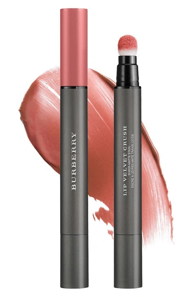 Shop Burberry Beauty Beauty Lip Velvet Crush Sheet Matte Lip Stain In No. 16 Copper Pink