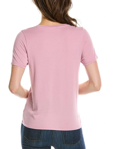 Shop Splendid Genevieve T-shirt In Pink
