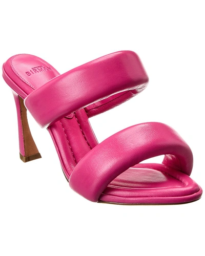 Shop Alexandre Birman Lilla 85 Leather Sandal In Pink