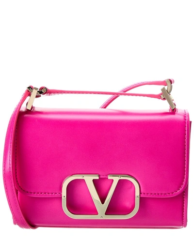 Valentino Pink Valentino Garavani Small VRing Shoulder Bag