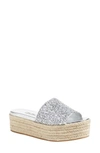 MIU MIU Espadrille Slide Sandal (Women)