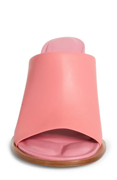Shop Jacquemus Mismatched Slide Sandal In Pink