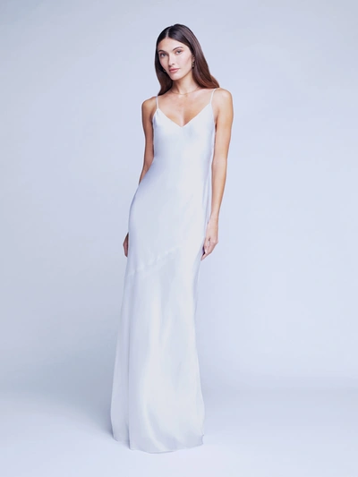 L Agence Serita Dress In White