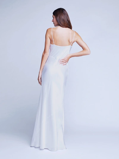 L Agence Serita Dress In White