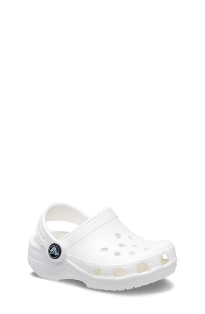 Shop Crocs Littles Clog In White