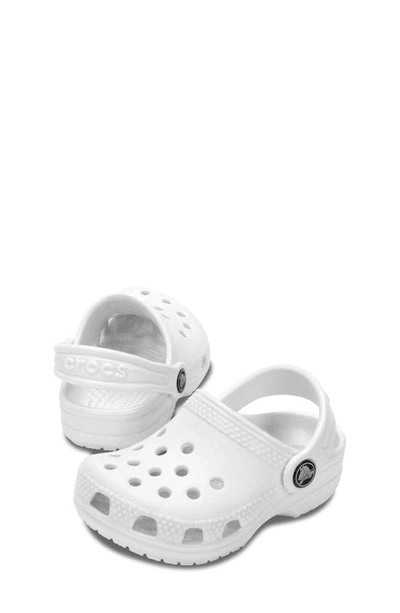 Shop Crocs Littles Clog In White