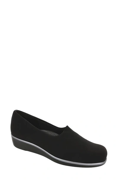 Shop Sas Bliss Slip-on Shoe In Black