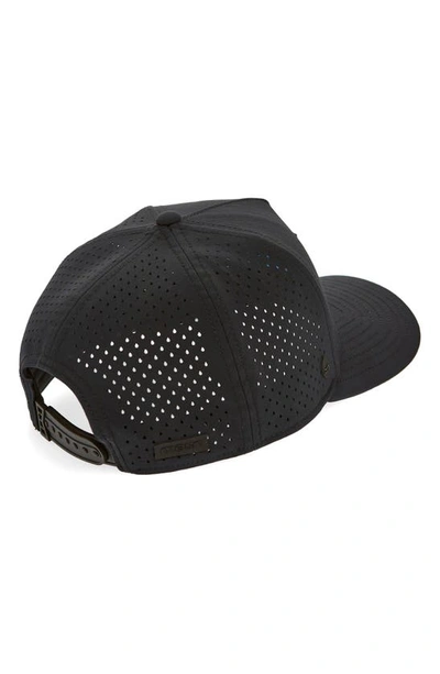 Shop Melin Odyssey Stacked Hydro Performance Snapback Hat In Black