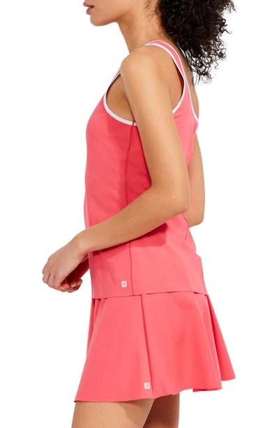 Nz Active By Nic+zoe Flexfit Scoop Neck Tank Top In Punch