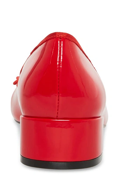 Shop Steve Madden Cherish Pump In Red Patent
