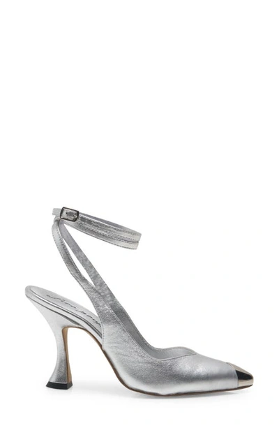 Shop Free People Jules Pointed Toe Pump In Platino