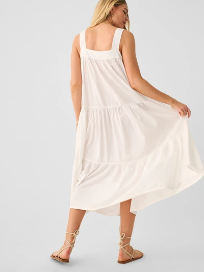 Shop Faherty Marina Seersucker Dress In White