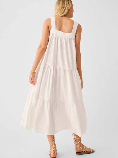 Shop Faherty Marina Seersucker Dress In White