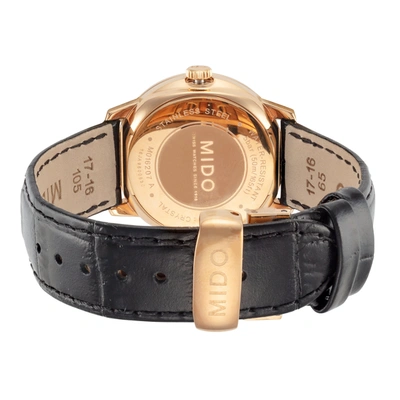 Mido Women's Commander Ii 33mm Automatic Watch In Gold