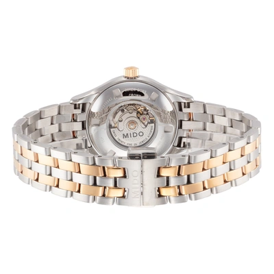 Shop Mido Women's Belluna 33mm Automatic Watch In Gold
