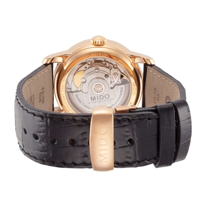 Shop Mido Women's Baroncelli Ii 35mm Automatic Watch In Gold