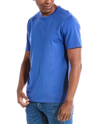 Shop Vince Garment Dye T-shirt In Blue