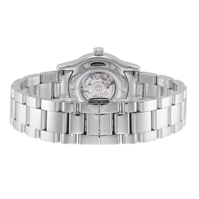 Shop Mido Women's Multifort 31mm Automatic Watch In Silver
