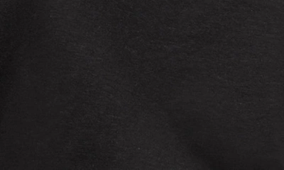 Shop Allsaints Sanza Cotton & Linen T-shirt In Black