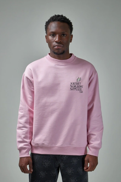 Shop Rassvet Men Sunlight Supplier Sweatshirt Knit, Pink
