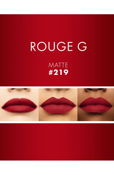 Shop Guerlain Rouge G Customizable Lipstick Shade In Cherry Red