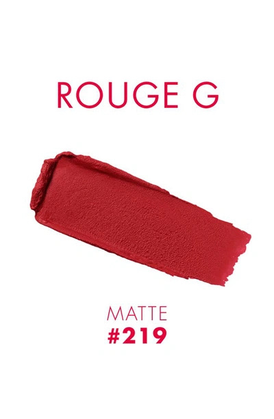 Shop Guerlain Rouge G Customizable Lipstick Shade In Cherry Red