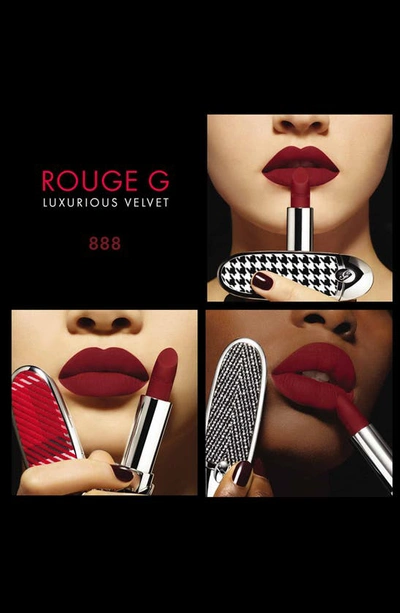 Shop Guerlain Rouge G Customizable Lipstick Shade In Noble Burgundy